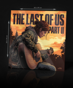 THE LAST OF US PART II - ELLIE WITH GUITAR ACRYLIC POSTER