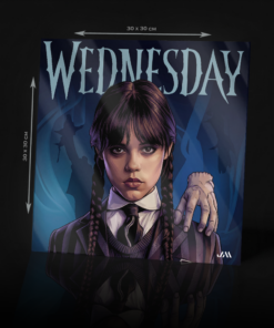 WEDNESDAY AND THING ACRYLIC POSTER