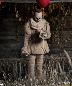 MEZCO TOYZ x ONE:12 COLLECTIVE IT - PENNYWISE ACTION FIGURE