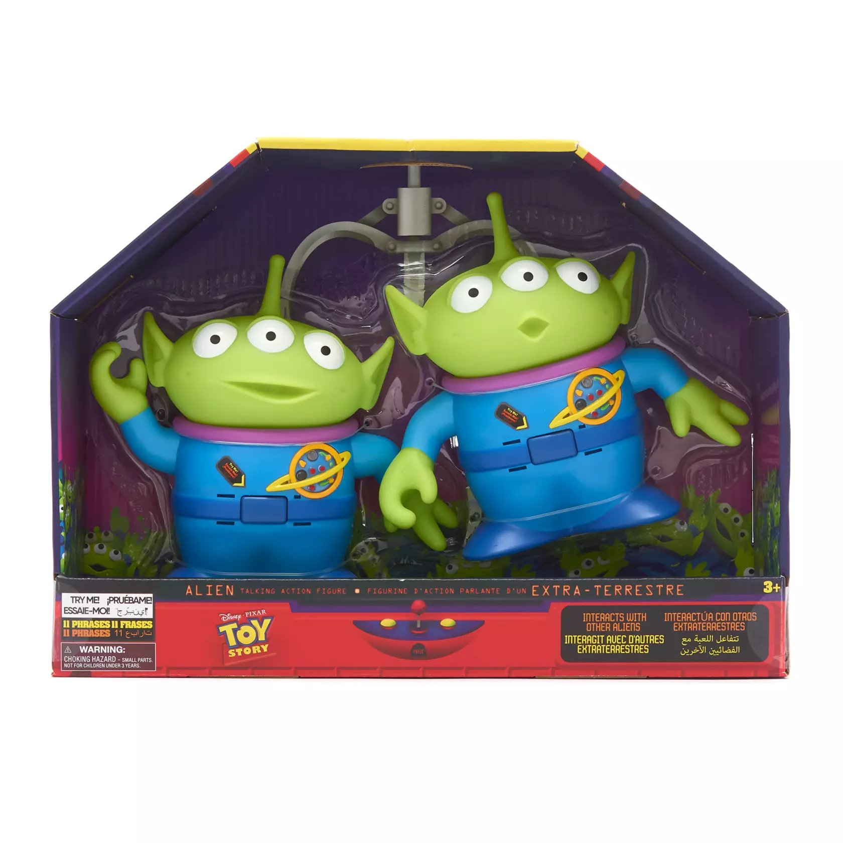 DISNEY TOY STORY ALIENS INTERACTIVE TALKING ACTION FIGURE SET