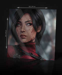 RESIDENT EVIL ADA WONG ACRYLIC POSTER