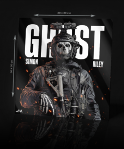 CALL OF DUTY GHOST ACRYLIC POSTER