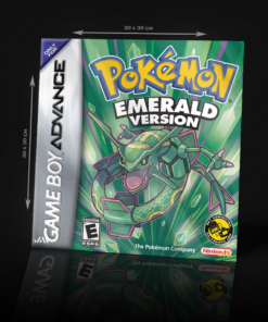 GAME BOY POKEMON - EMERALD ACRYLIC POSTER