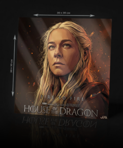 HOUSE OF THE DRAGON - RHAENYRA TARGARYEN #2 ACRYLIC POSTER