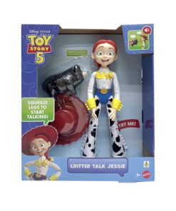 DISNEY PIXAR TOY STORY 5 CRITTER TALK JESSIE & JIMMY DEAN TALKING ACTION FIGURE