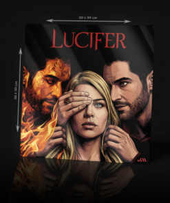 LUCIFER ACRYLIC POSTER