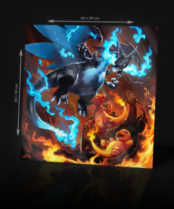 POKEMON MEGA CHARIZARD ACRYLIC POSTER