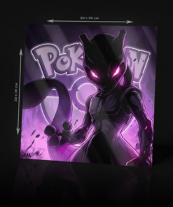 POKEMON MEWTWO ACRYLIC POSTER