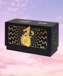 POKEMON TCG PIKACHU SIMPLIFIED CHINESE BRILLIANT ENERGY BLACK GOLD BOX
