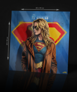 SUPERGIRL ACRYLIC POSTER