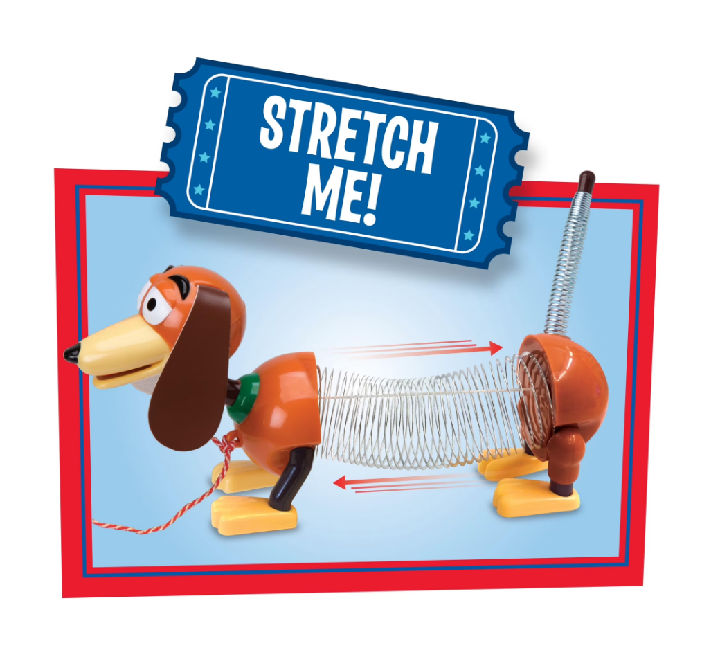 DISNEY TOY STORY SLINKY DOG PULL TOY WITH LEASH - Image 3