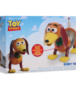 DISNEY TOY STORY SLINKY DOG PULL TOY WITH LEASH