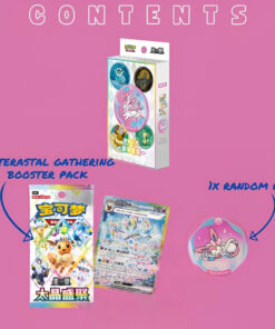 POKEMON TCG TERASTAL GRAND GATHERING SIMPLIFIED CHINESE BADGE BOX - Image 5
