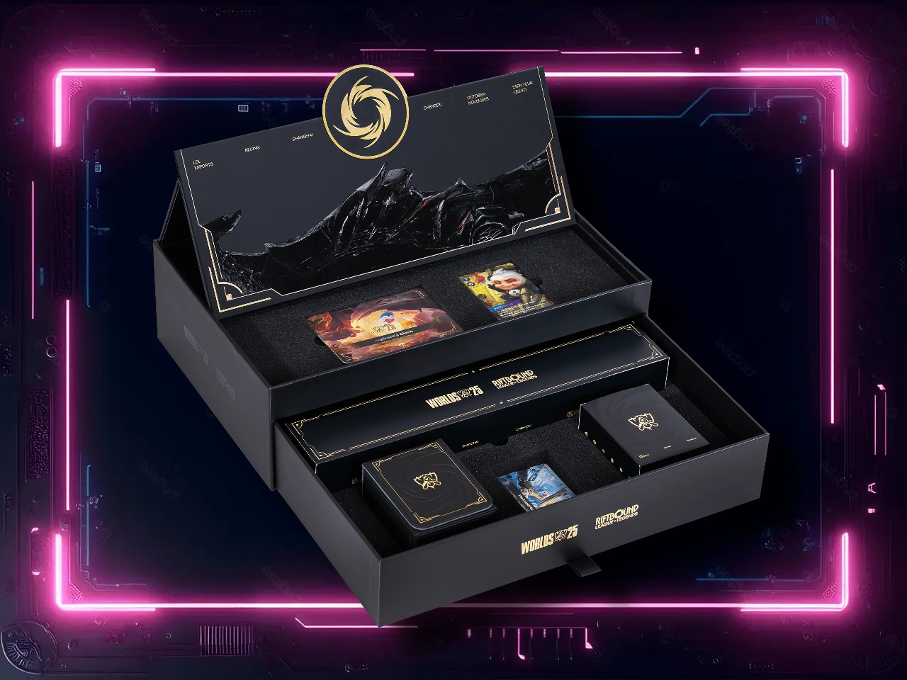 RIFTBOUND LEAGUE OF LEGENDS TCG WORLD LIMITED 2025 CHINESE EXCLUSIVE EDITION BOX - Image 2