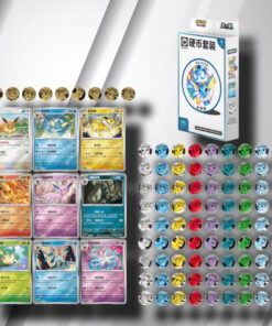 POKEMON SCARLET & VIOLET TERASTAL GRAND GATHERING EEVEE & FRIENDS COIN SET - NO.0134 VAPOREON PACK - Image 2