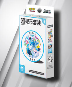 POKEMON SCARLET & VIOLET TERASTAL GRAND GATHERING EEVEE & FRIENDS COIN SET - NO.0471 GLACEON PACK