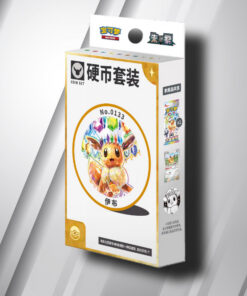POKEMON SCARLET & VIOLET TERASTAL GRAND GATHERING EEVEE & FRIENDS COIN SET - NO.0133 EEVEE PACK