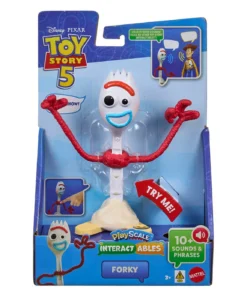 DISNEY TOY STORY 5 CROSS TALK & PHRASES FORKY FIGURE