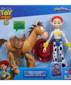 DISNEY TOY STORY 5 CRITTER TALK JESSIE & BULLSEYE ACTION FIGURE