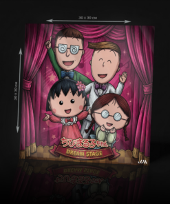CHIBI MARUKO CHAN DREAM STAGE ACRYLIC POSTER