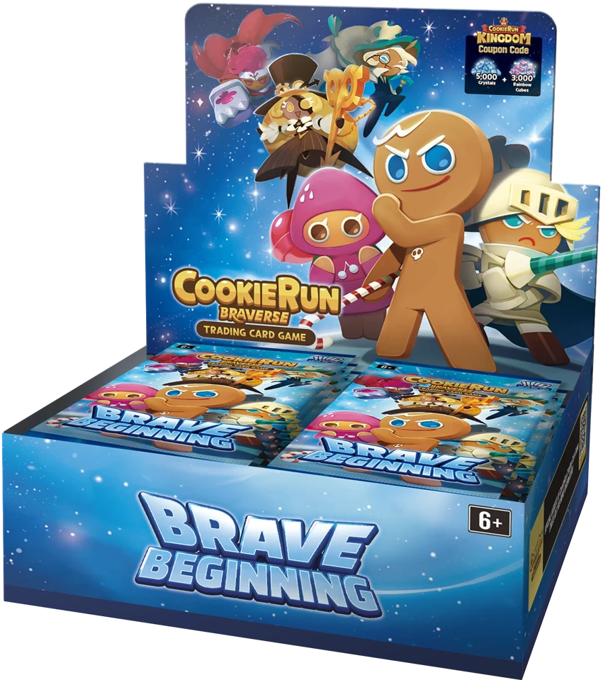 COOKIERUN BRAVERSE TRADING CARD GAME - BRAVE BEGINNING BOOSTER BOX - Image 4