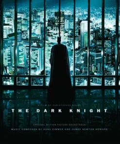 ORIGINAL SOUNDTRACK THE DARK KNIGHT EXCLUSIVE LIMITIED MILKY CLEAR/COBALT BLUE COLOR VINYL 2LP