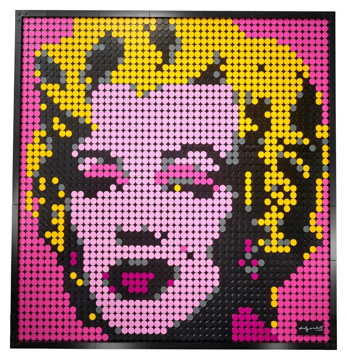 LEGO x WARHOL'S MARILYN MONROE ART - Image 9