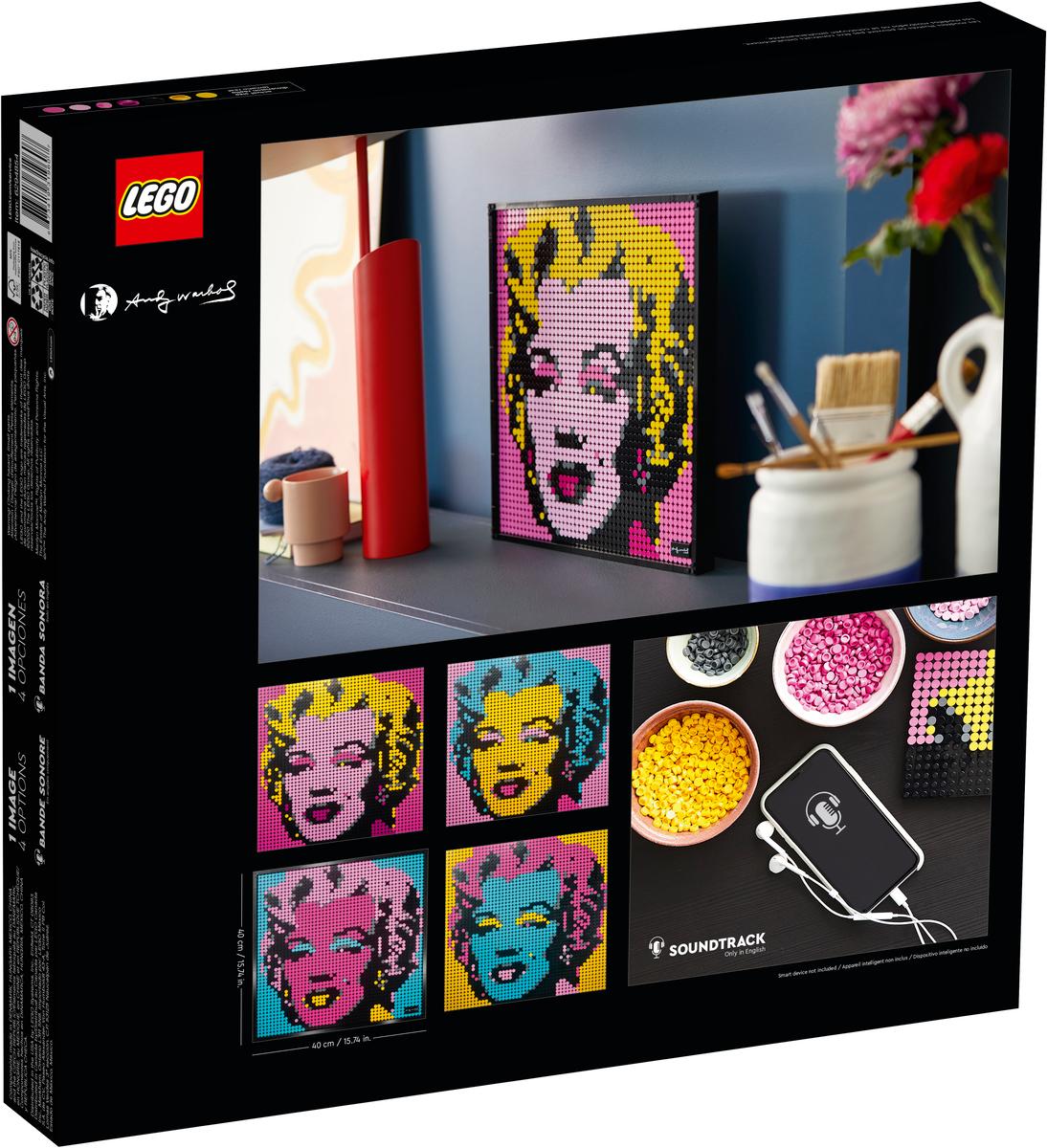 LEGO x WARHOL'S MARILYN MONROE ART - Image 11