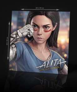 ALITA BATTLE ANGEL ACRYLIC POSTER