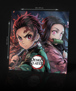 DEMON SLAYER TANJIRO KAMADO & NEZUKO ACRYLIC POSTER