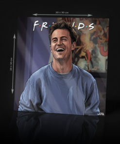 FRIENDS CHANDLER ACRYLIC POSTER