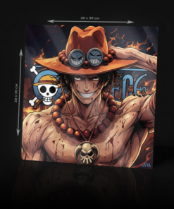 ONE PIECE ACE ACRYLIC POSTER