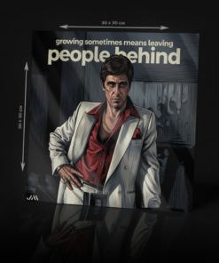 SCARFACE TONY MONTANA QUOTE ACRYLIC POSTER