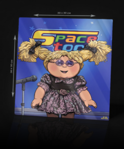 SPACETOON CABBAGE PATCH KIDS ACRYLIC POSTER