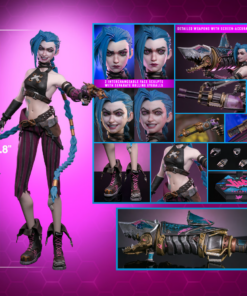 HOT TOYS x NETFLIX ARCANE - JINX SIX SCALE FIGURE - Image 12