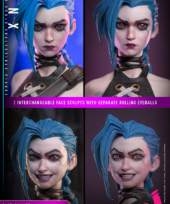 HOT TOYS x NETFLIX ARCANE - JINX SIX SCALE FIGURE - Image 6