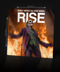 THE JOKER ACRYLIC POSTER