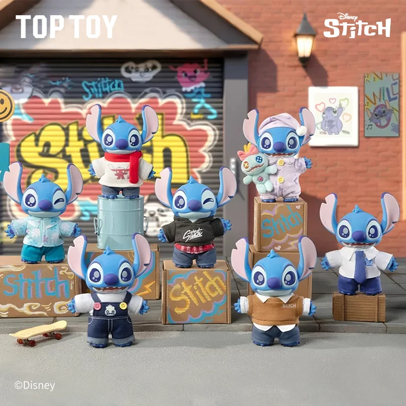 TOP TOY DISNEY STITCH DRESS-UP SHOW SERIES VINYL PLUSH BLIND BOX