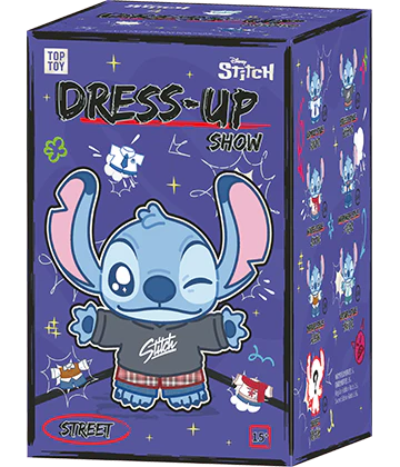 TOP TOY DISNEY STITCH DRESS-UP SHOW SERIES VINYL PLUSH BLIND BOX - Image 9
