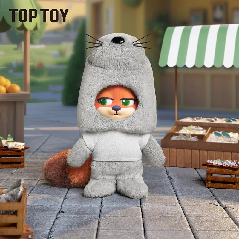 TOP TOY ZOOTOPIA 2 NICK & JUDY - BEST UNDERCOVER KEYCHAIN PLUSH SERIES BLIND BOX - Image 6