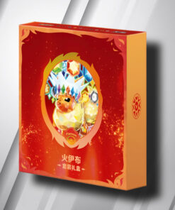 POKEMON GRAND CRYSTAL BINDER FLAREON GIFT BOX
