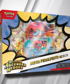 POKEMON TCG MEGA EVOLUTION - ASCENDED HEROES MEGA FERALIGATR EX BOX