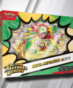 POKEMON TCG MEGA EVOLUTION - ASCENDED HEROES MEGA MEGANIUM EX BOX