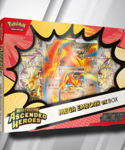POKEMON TCG MEGA EVOLUTION - ASCENDED HEROES MEGA EMBOAR EX BOX