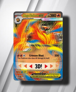 POKEMON TCG MEGA EVOLUTION - ASCENDED HEROES MEGA EMBOAR EX BOX - Image 3