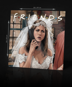 FRIENDS RACHEL ACRYLIC POSTER