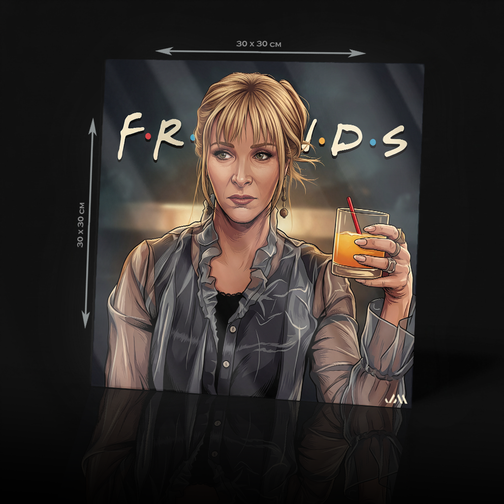 FRIENDS PHEEBE ACRYLIC POSTER