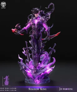 MASK STUDIO SOLO LEVELING 1/4 SHADOW KING SUNG JIN WOO STATUE - Image 2