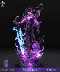 MASK STUDIO SOLO LEVELING 1/6 SHADOW KING SUNG JIN WOO STATUE - Image 2