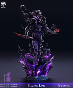 MASK STUDIO SOLO LEVELING 1/6 SHADOW KING SUNG JIN WOO STATUE - Image 8